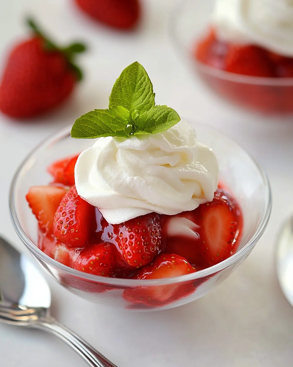 Homemade Strawberries Romanoff: A Classic, Delicious Dessert - additional image