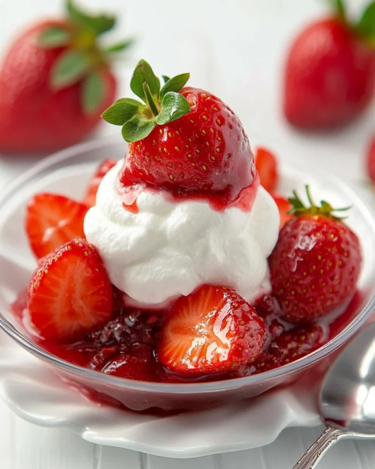 Homemade Strawberries Romanoff: A Classic, Delicious Dessert