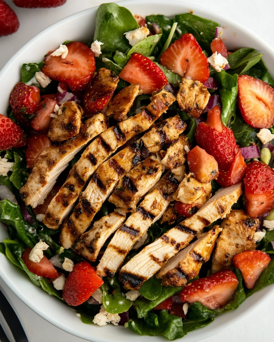 Simple Strawberry Chicken Salad - additional image