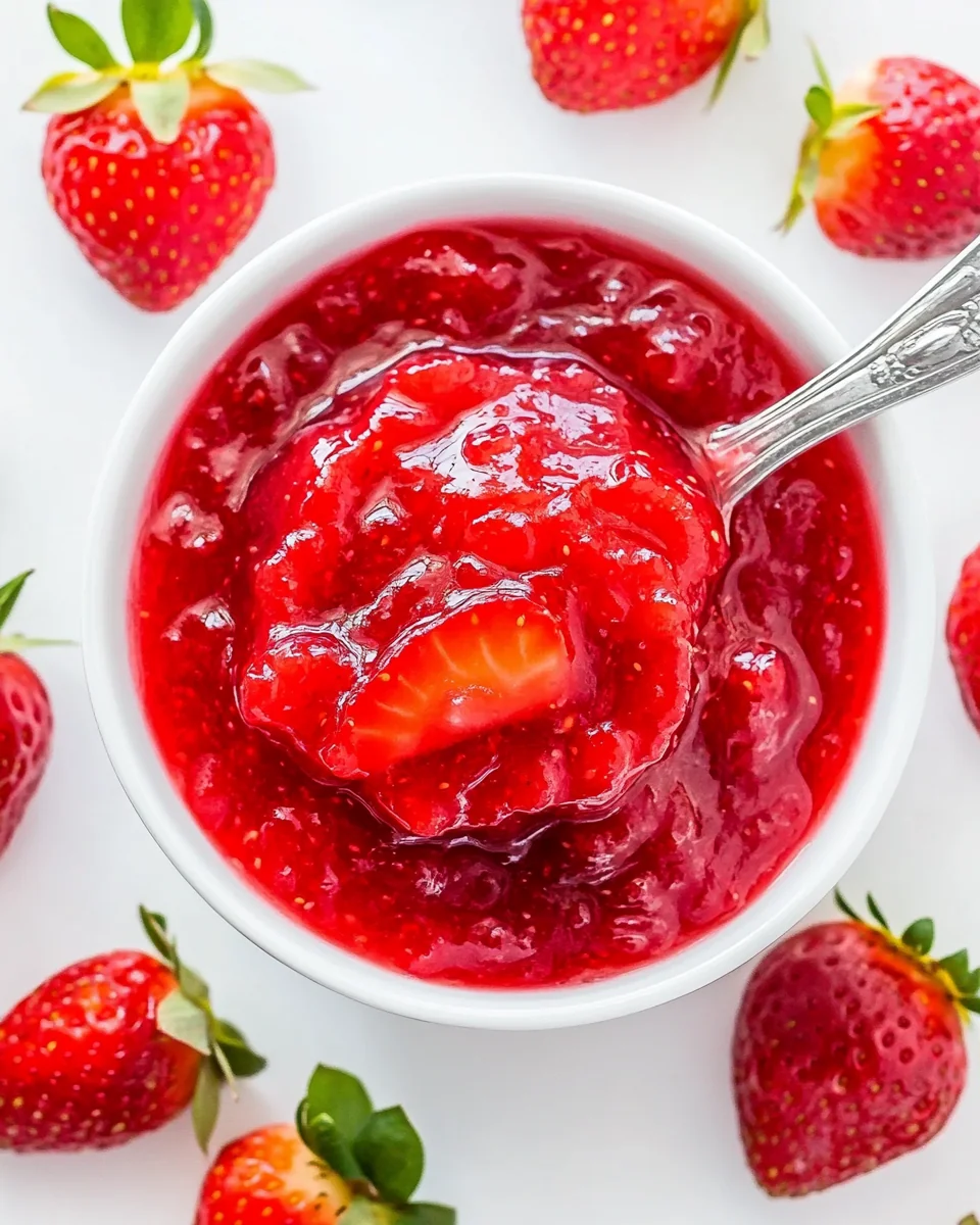 Homemade Strawberry Sauce Recipe - additional image