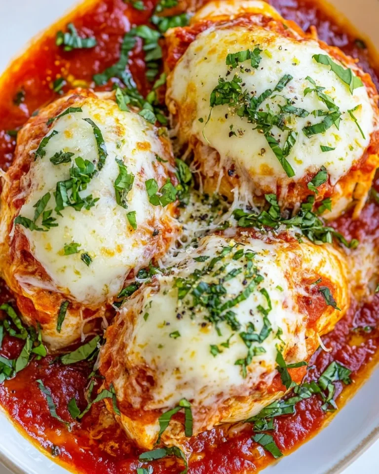 Simple Stuffed Chicken Parmesan Recipe
