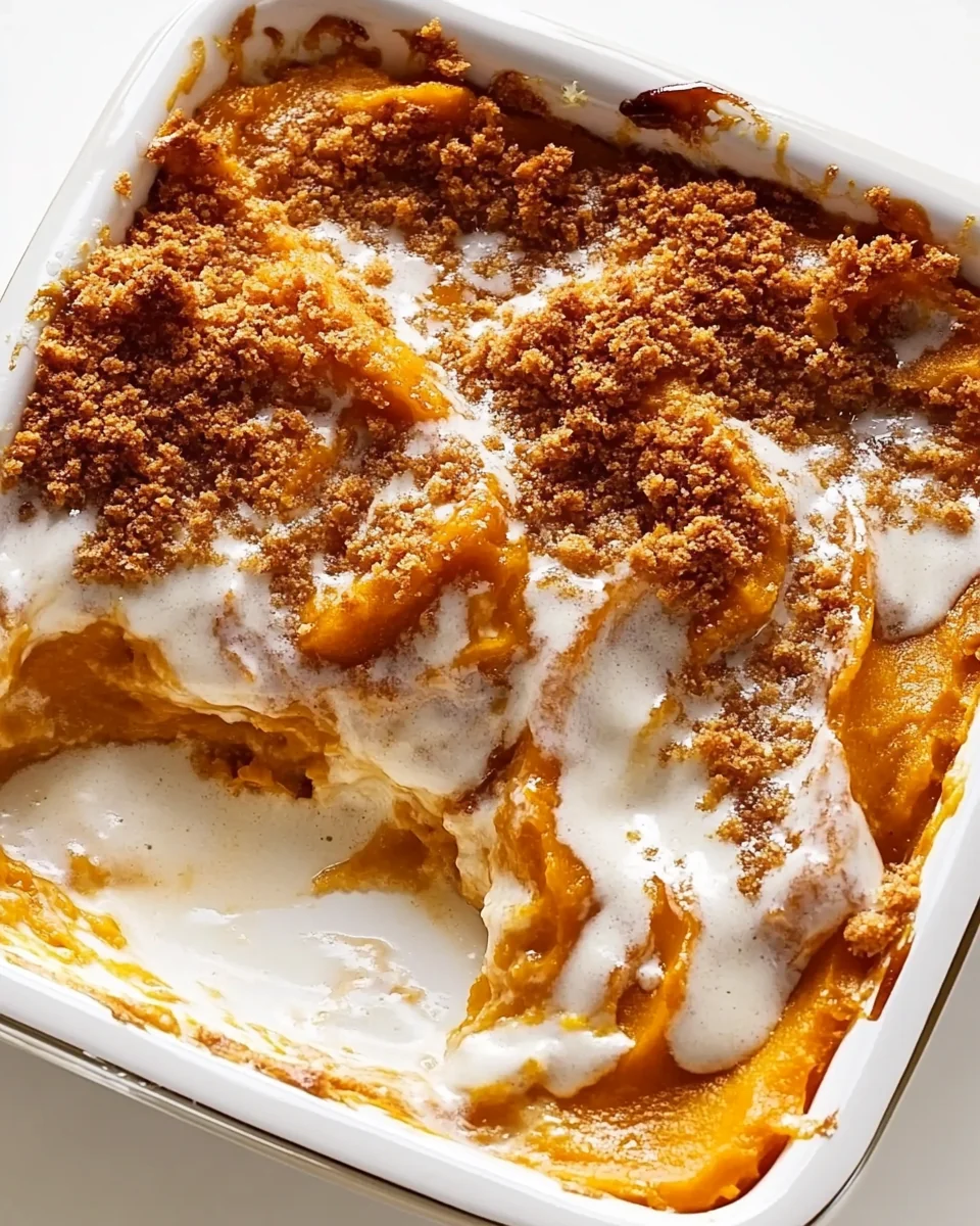 Classic Sweet Potato Casserole with a Cozy Topping