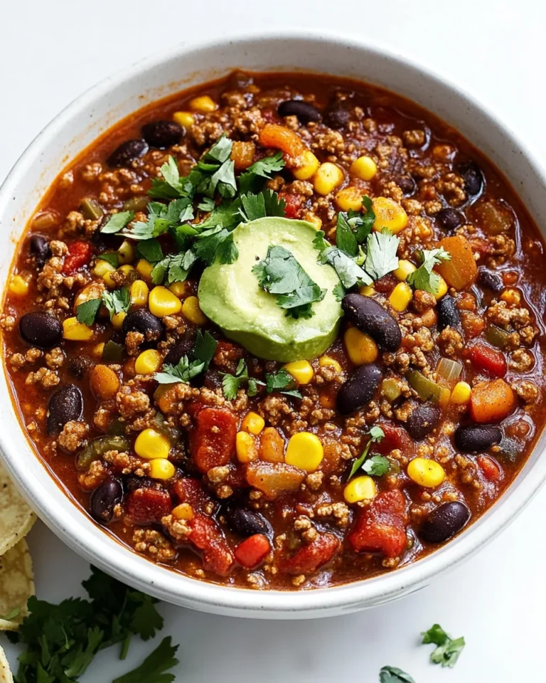 Simple and Delicious Taco Chili