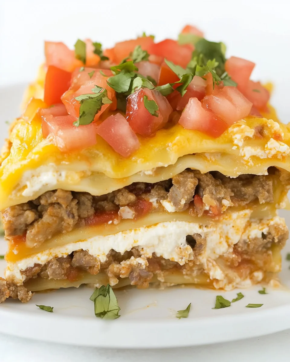 Simple Taco Lasagna: A Delicious One-Pot Comfort Meal - additional image