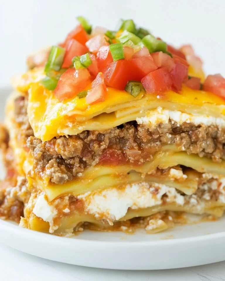 Simple Taco Lasagna: A Delicious One-Pot Comfort Meal