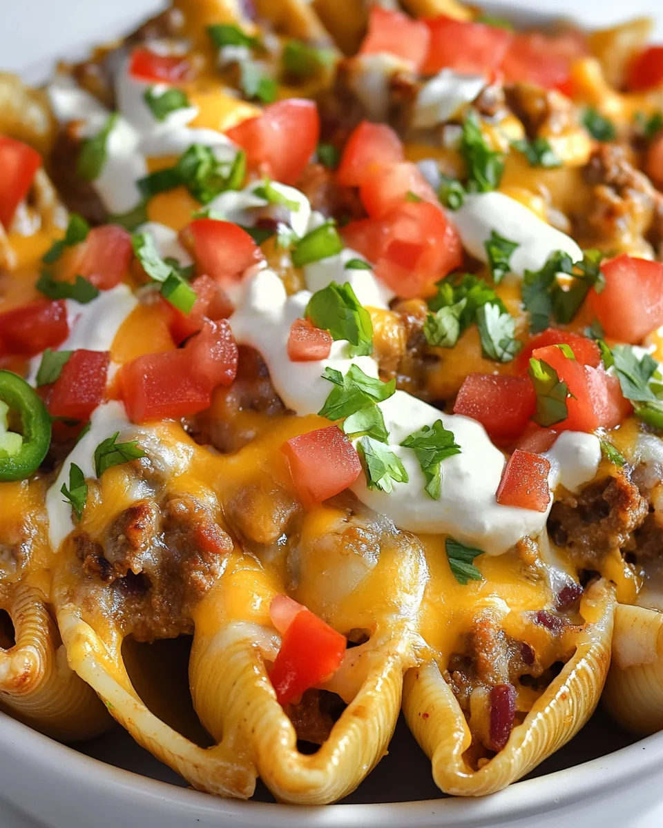Delicious Taco Stuffed Shells for a Cozy Night In - additional image