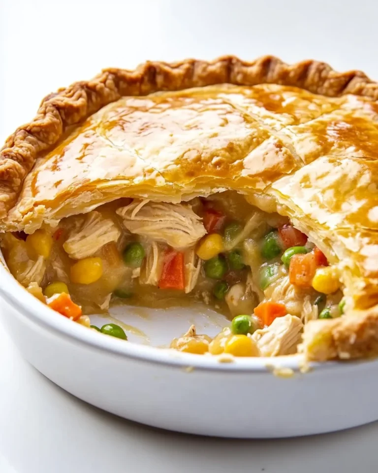 Classic Homemade Chicken Pot Pie