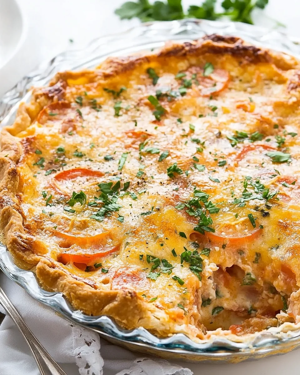 Fresh and Delicious Tomato Pie Recipe - additional image