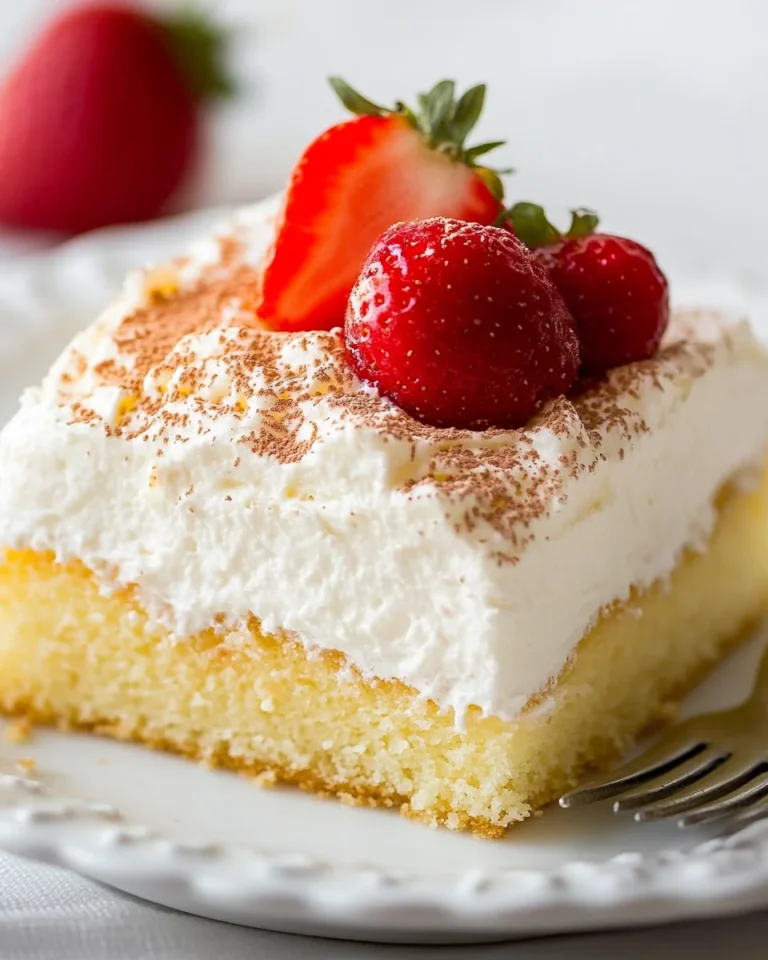 Classic Tres Leches Cake Recipe: Moist and Delicious Delight