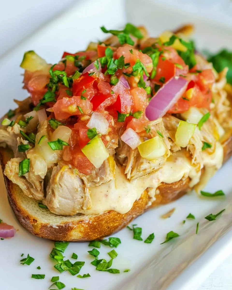 Simple Tuna Melt With Fresh Tomato Relish - additional image