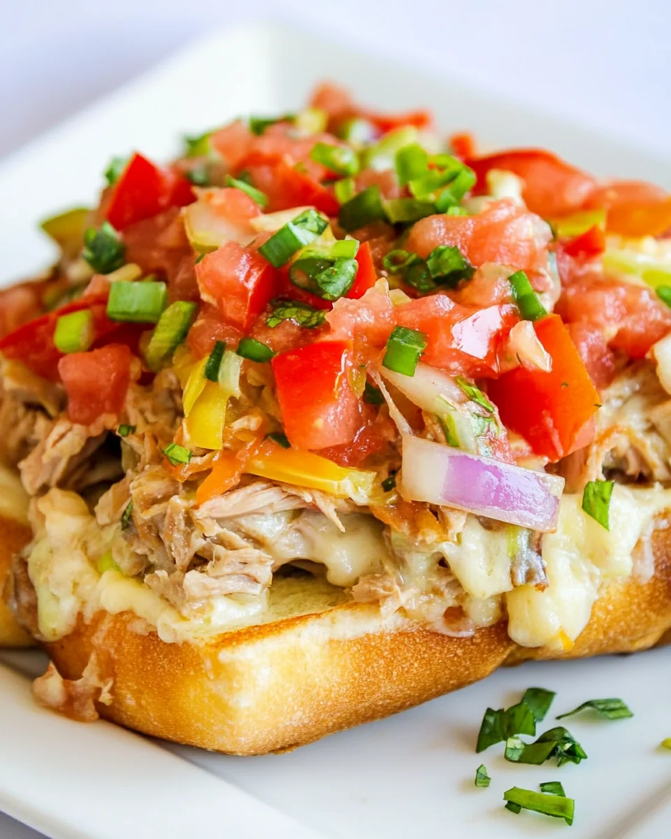 Simple Tuna Melt With Fresh Tomato Relish - additional image