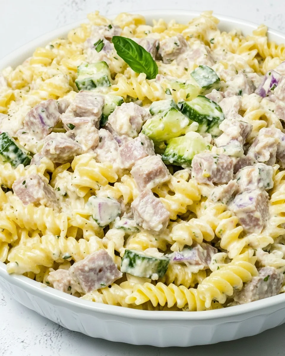 Simple And Delicious Tuna Pasta Salad - additional image