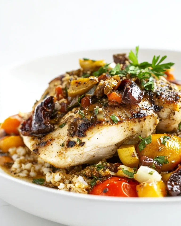 Simple Tuscan Chicken Skillet Recipe