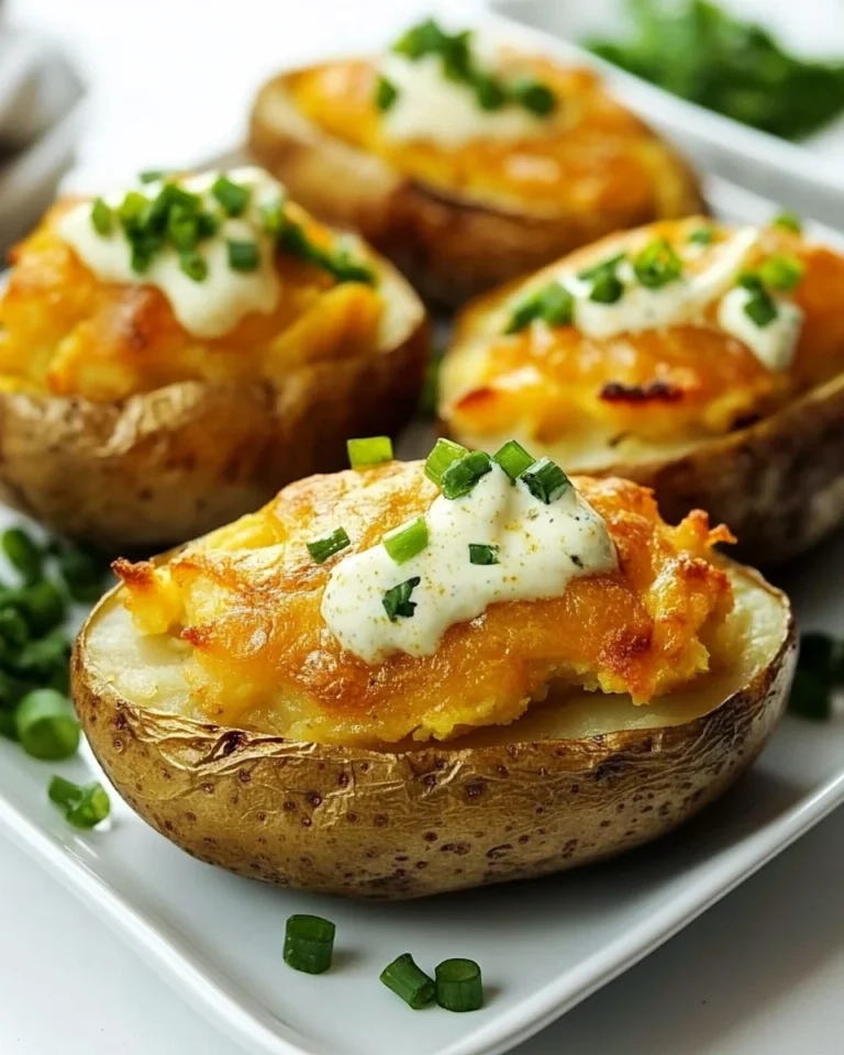 Twice Baked Potatoes: Classic Comfort Food Delight