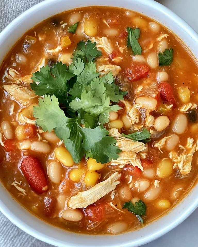 Homemade White Bean Chicken Chili for Cozy Nights