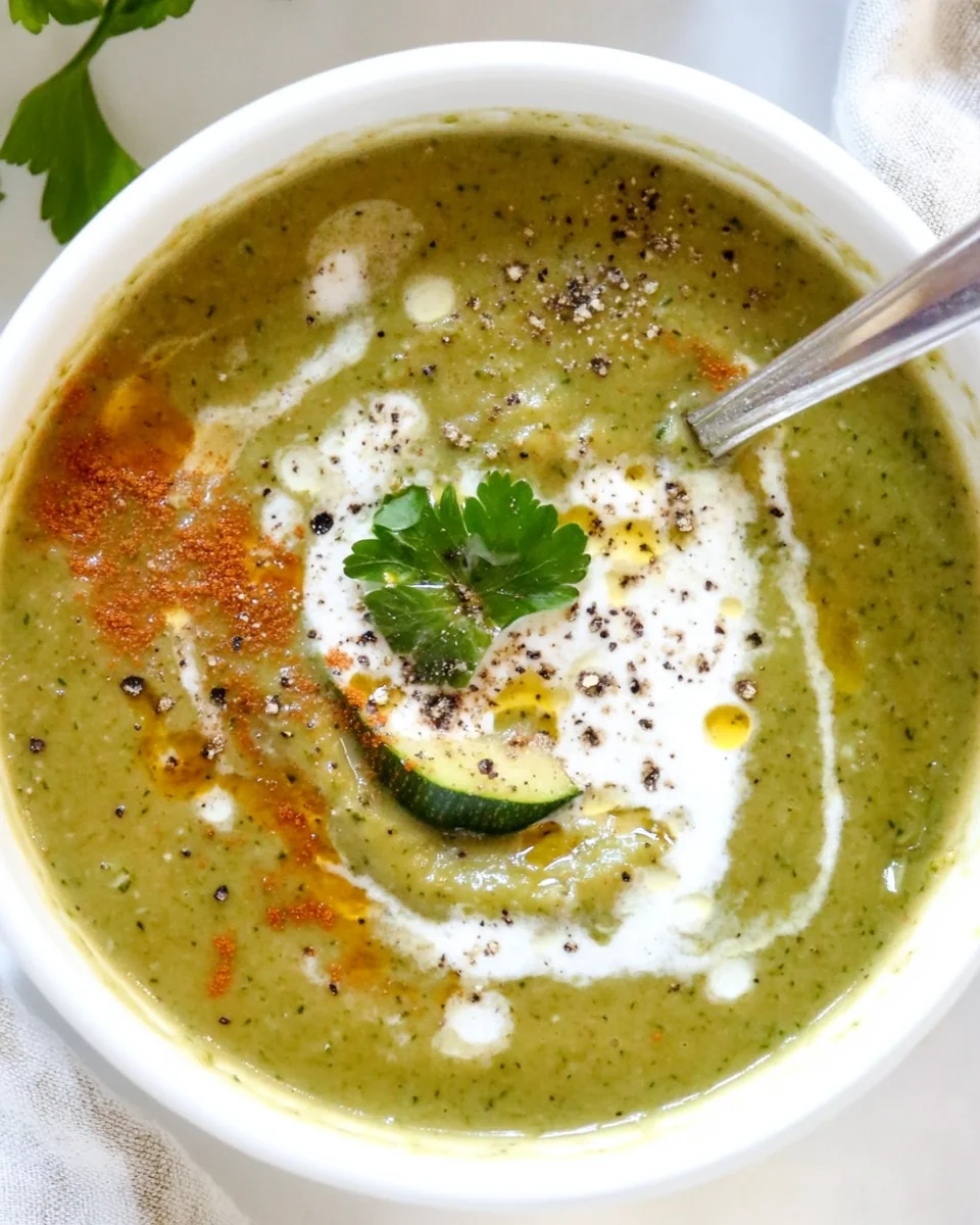 Simple and Delicious Zucchini Soup - additional image