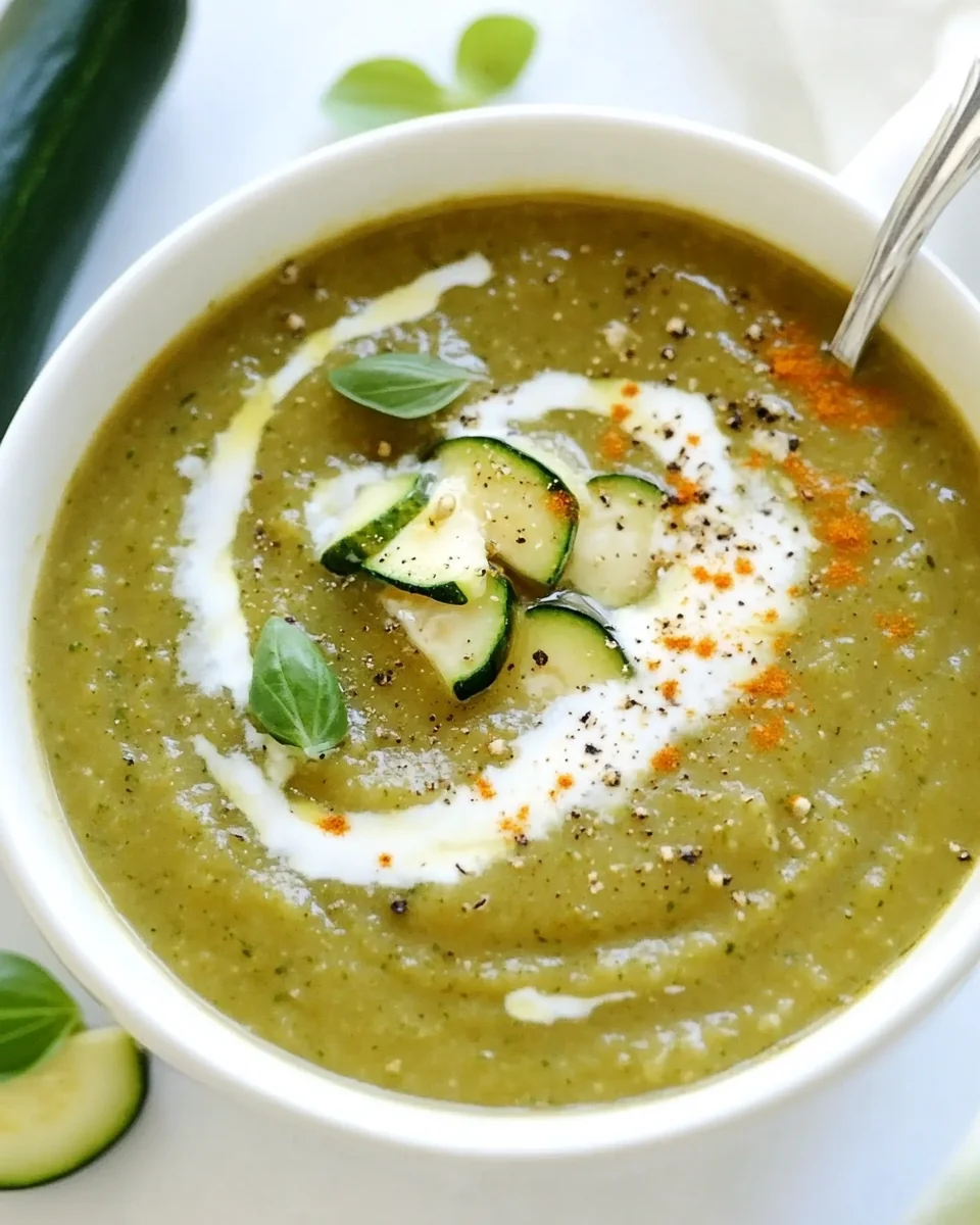 Simple and Delicious Zucchini Soup - additional image